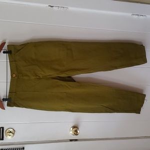 Big Bud Press Pencil Pants in Olive Green